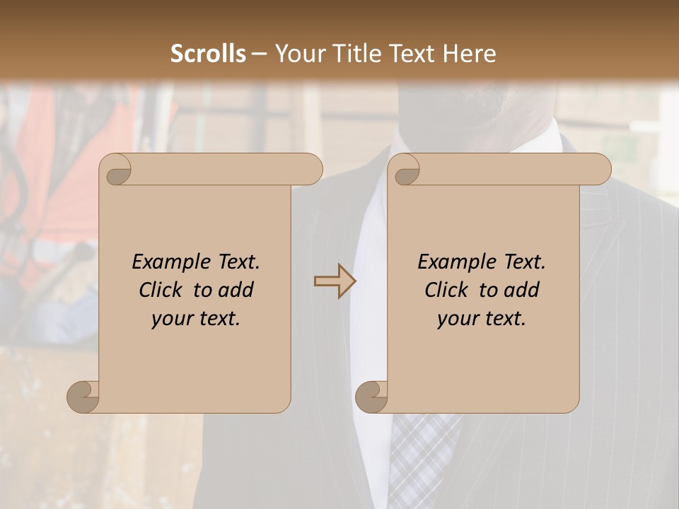 Mother Senior Peaceful PowerPoint Template