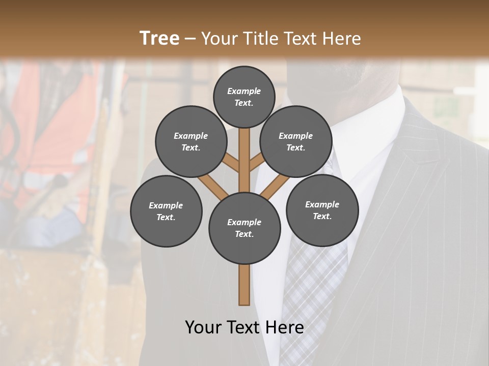 Mother Senior Peaceful PowerPoint Template