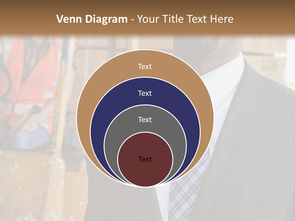 Mother Senior Peaceful PowerPoint Template