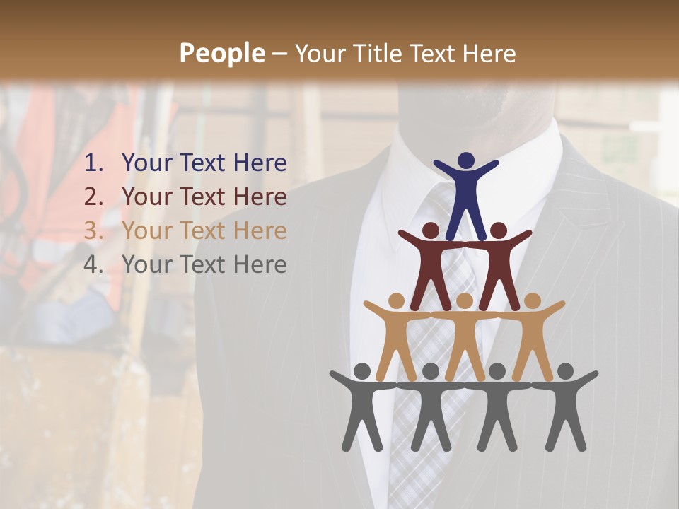 Mother Senior Peaceful PowerPoint Template