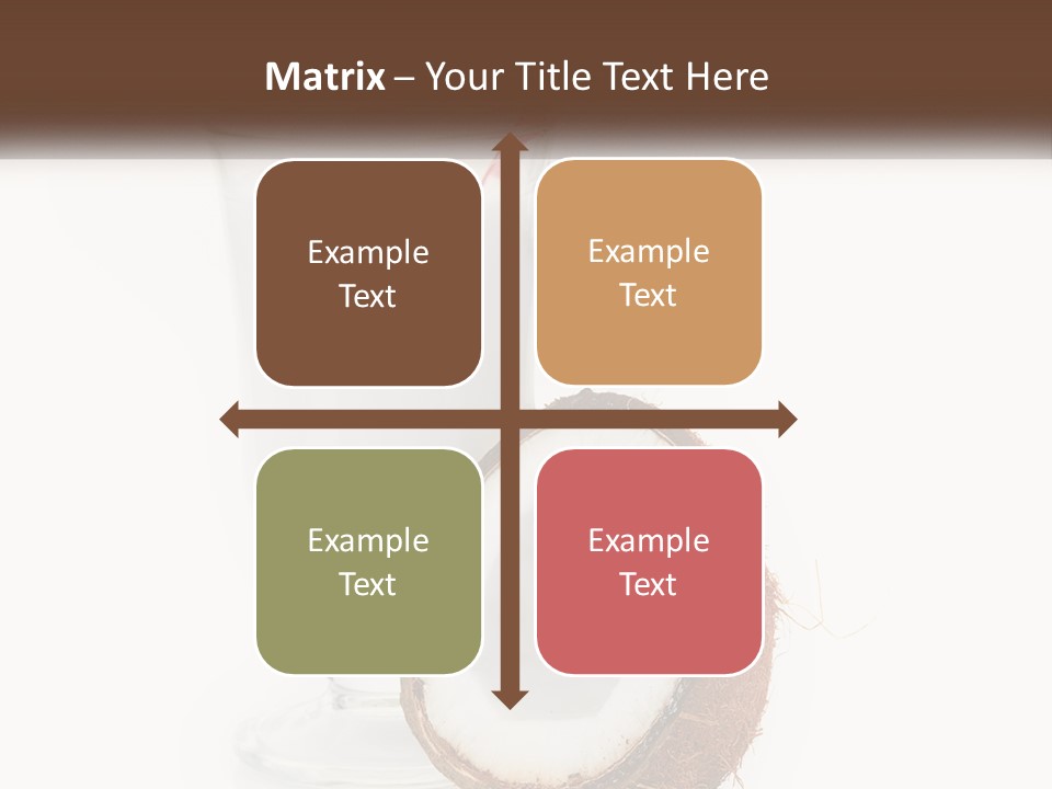 Elderly Daughter Retirement PowerPoint Template