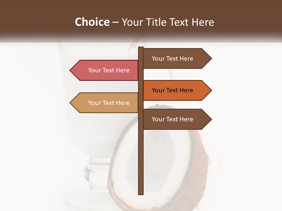 Elderly Daughter Retirement PowerPoint Template