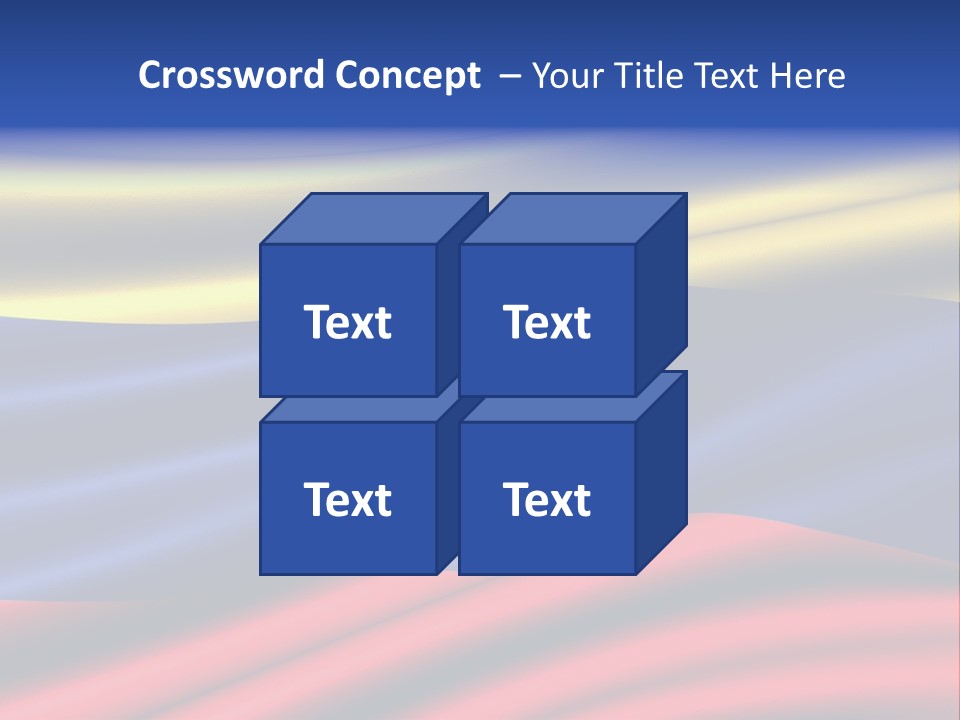 Daughter Retired Standing PowerPoint Template