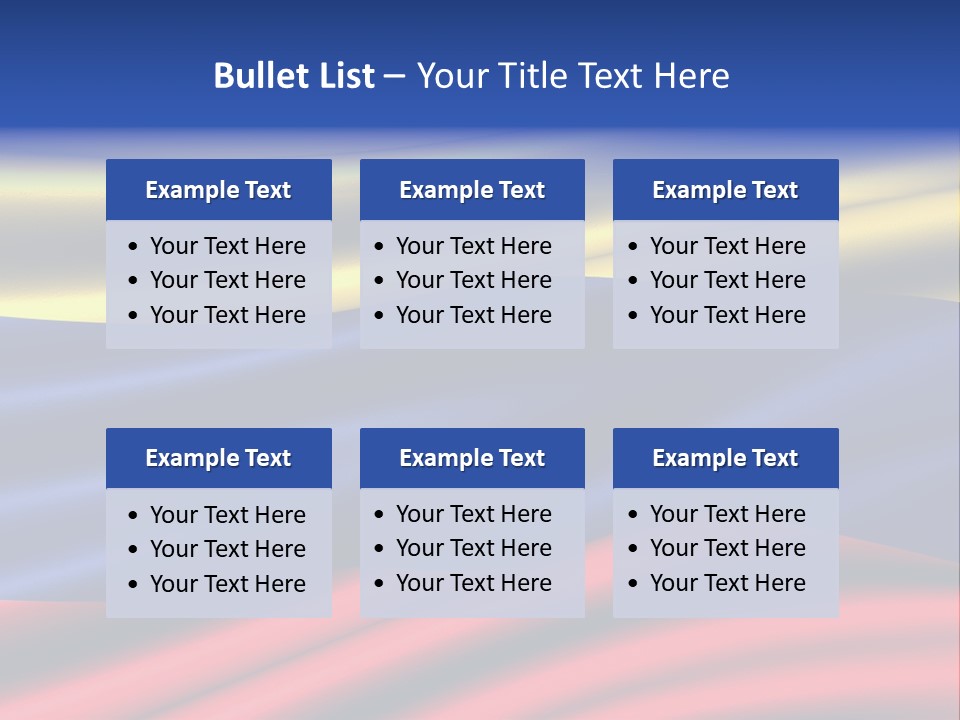 Daughter Retired Standing PowerPoint Template