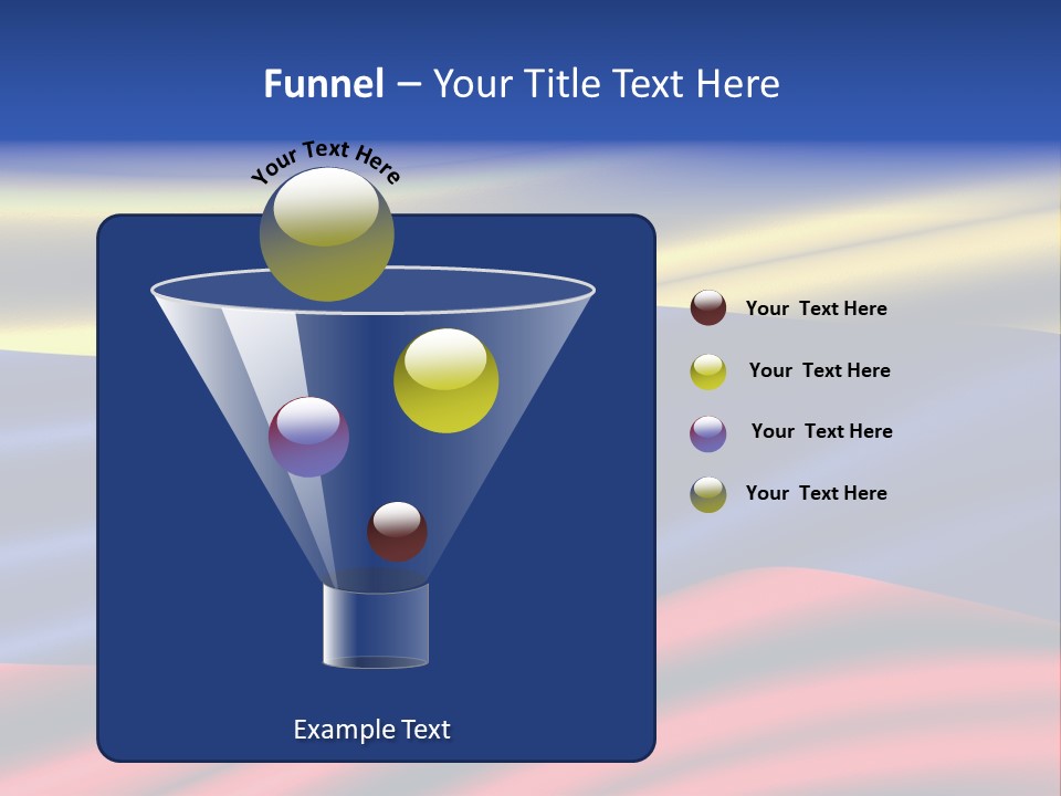 Daughter Retired Standing PowerPoint Template