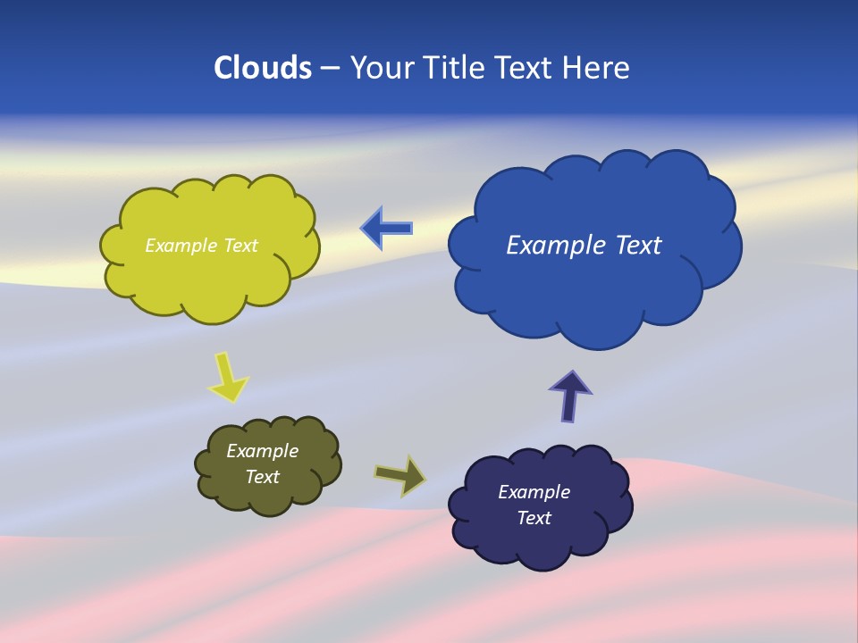 Daughter Retired Standing PowerPoint Template