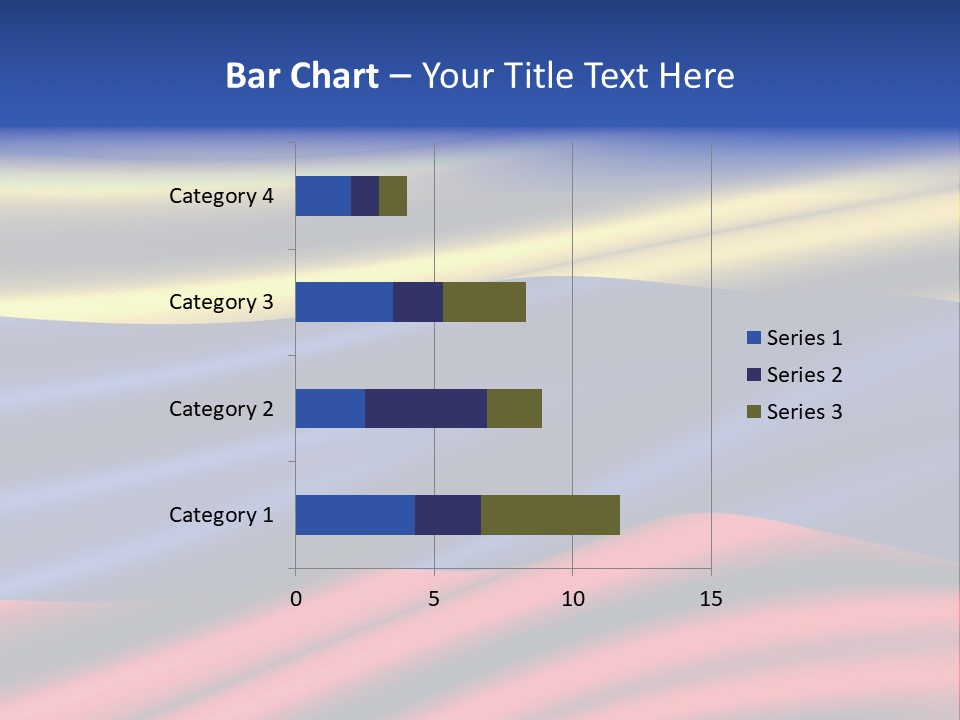 Daughter Retired Standing PowerPoint Template