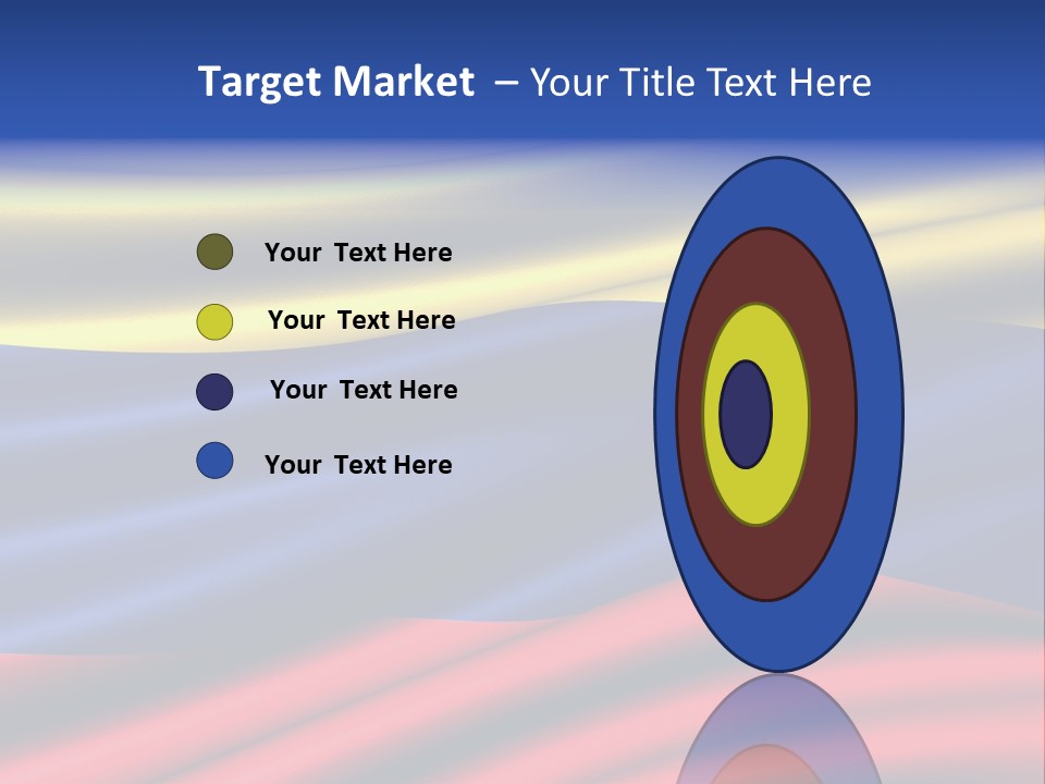 Daughter Retired Standing PowerPoint Template