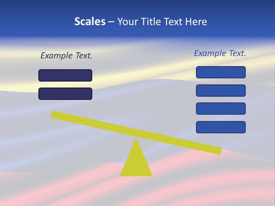 Daughter Retired Standing PowerPoint Template