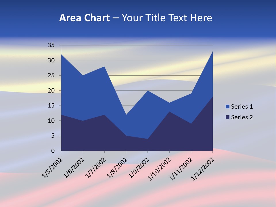 Daughter Retired Standing PowerPoint Template