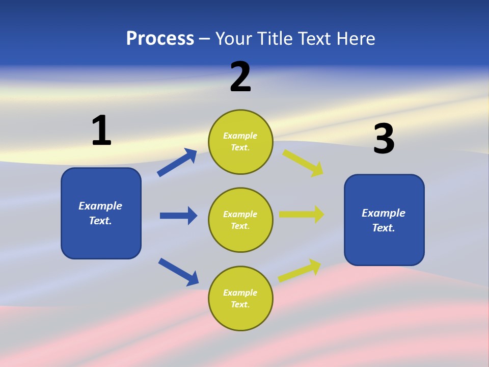 Daughter Retired Standing PowerPoint Template