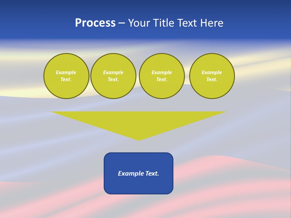 Daughter Retired Standing PowerPoint Template