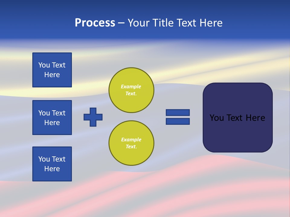 Daughter Retired Standing PowerPoint Template