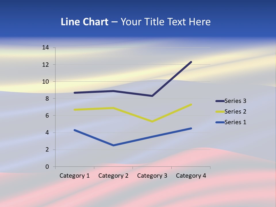 Daughter Retired Standing PowerPoint Template