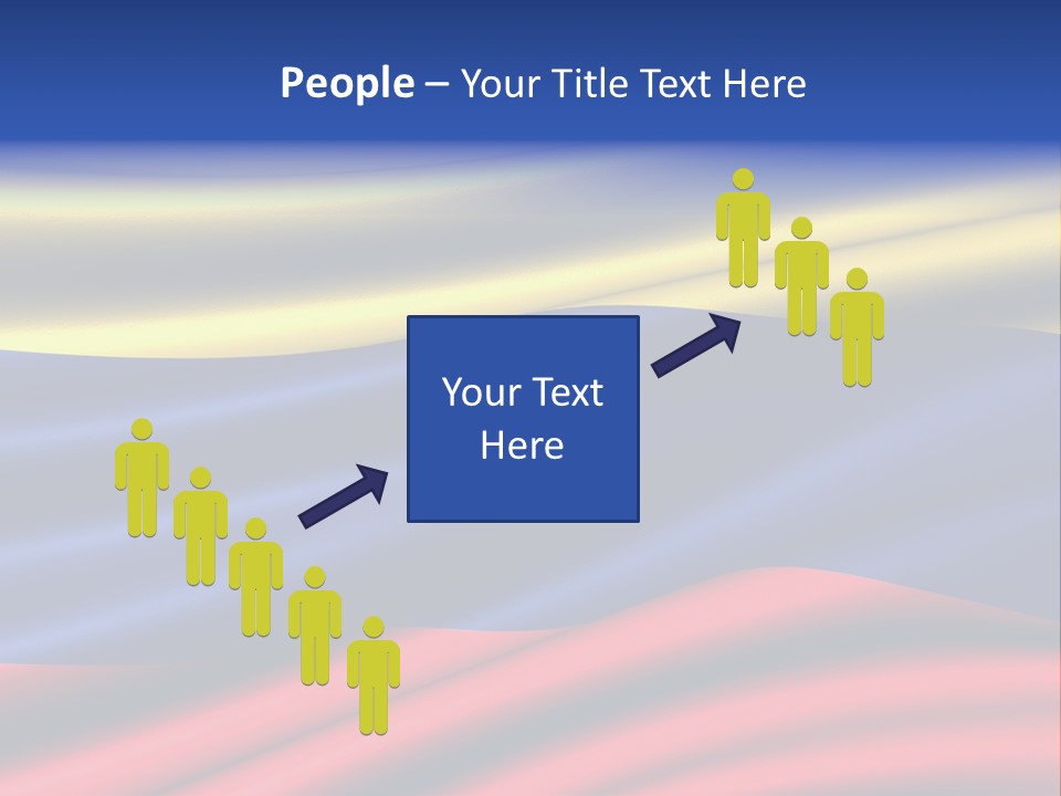 Daughter Retired Standing PowerPoint Template