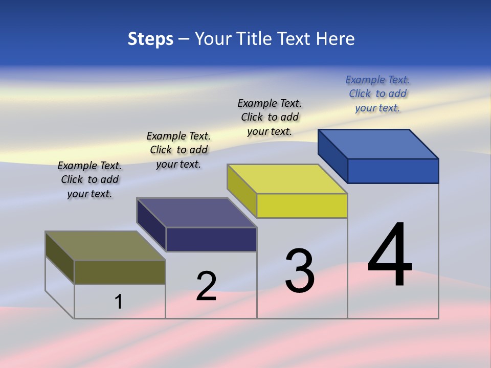 Daughter Retired Standing PowerPoint Template