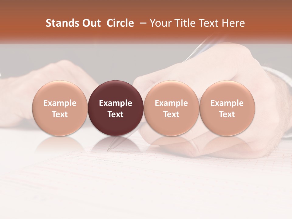 Sand Woman Wellness PowerPoint Template