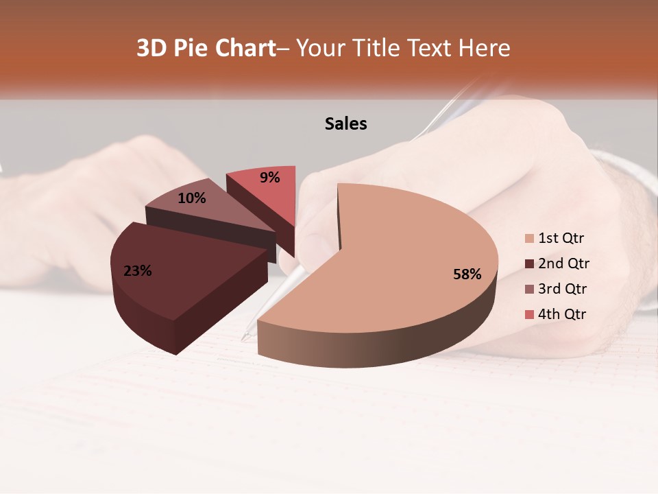 Sand Woman Wellness PowerPoint Template