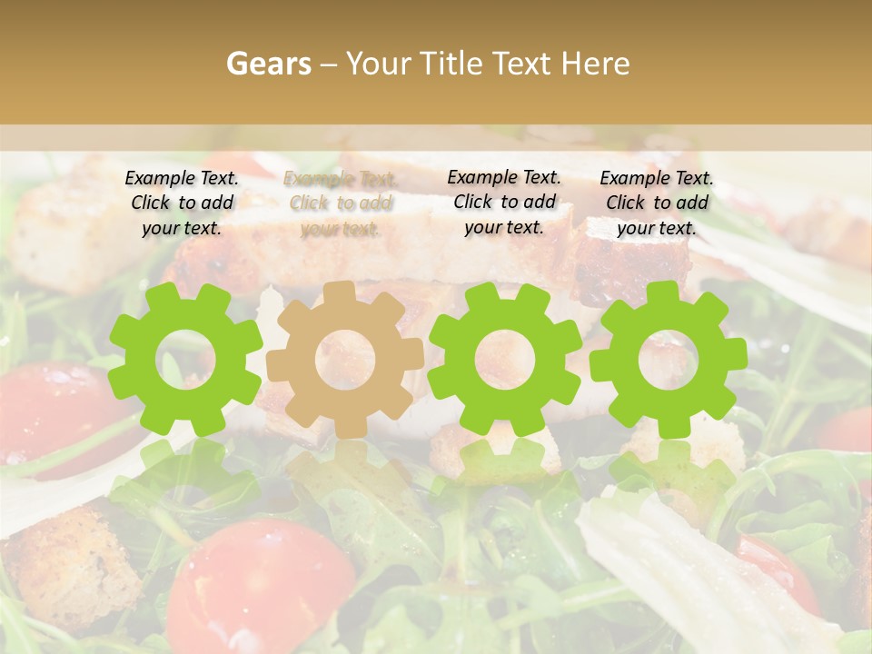 Sand Pensioner Sunset PowerPoint Template