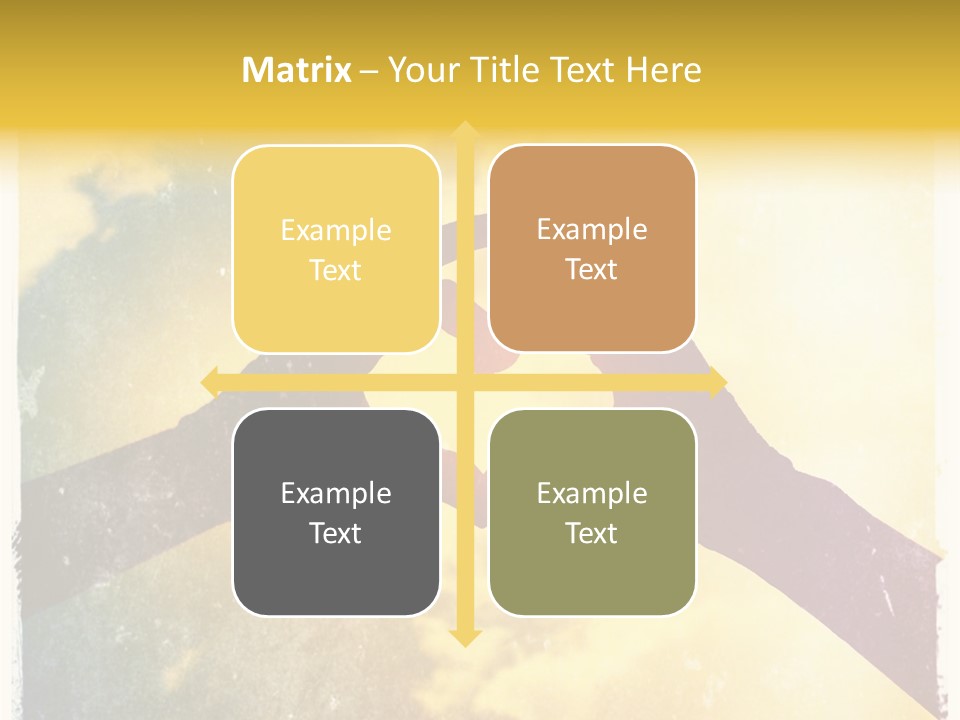 Sad Daughter Old PowerPoint Template