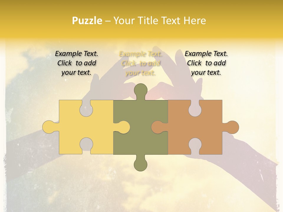 Sad Daughter Old PowerPoint Template