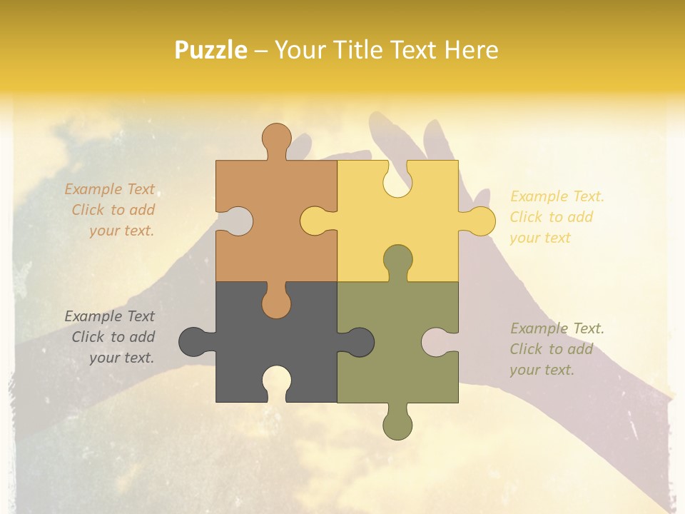 Sad Daughter Old PowerPoint Template