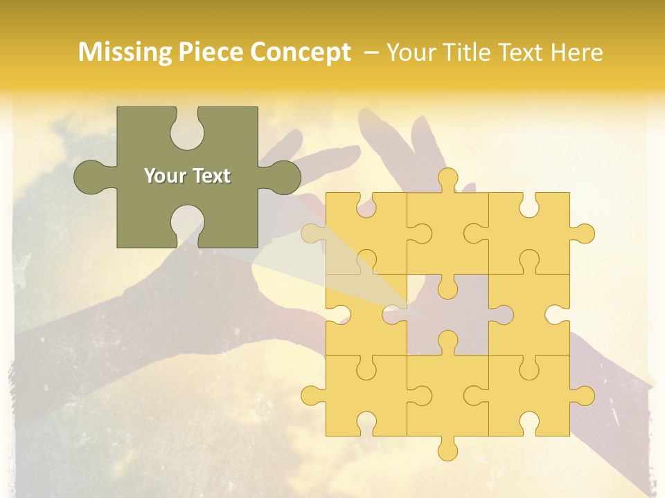 Sad Daughter Old PowerPoint Template