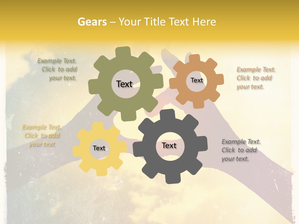 Sad Daughter Old PowerPoint Template