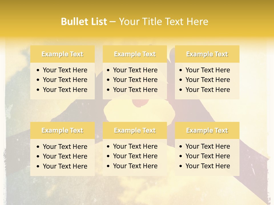 Sad Daughter Old PowerPoint Template