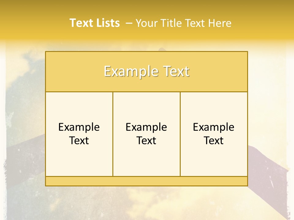 Sad Daughter Old PowerPoint Template