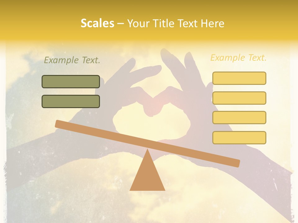 Sad Daughter Old PowerPoint Template