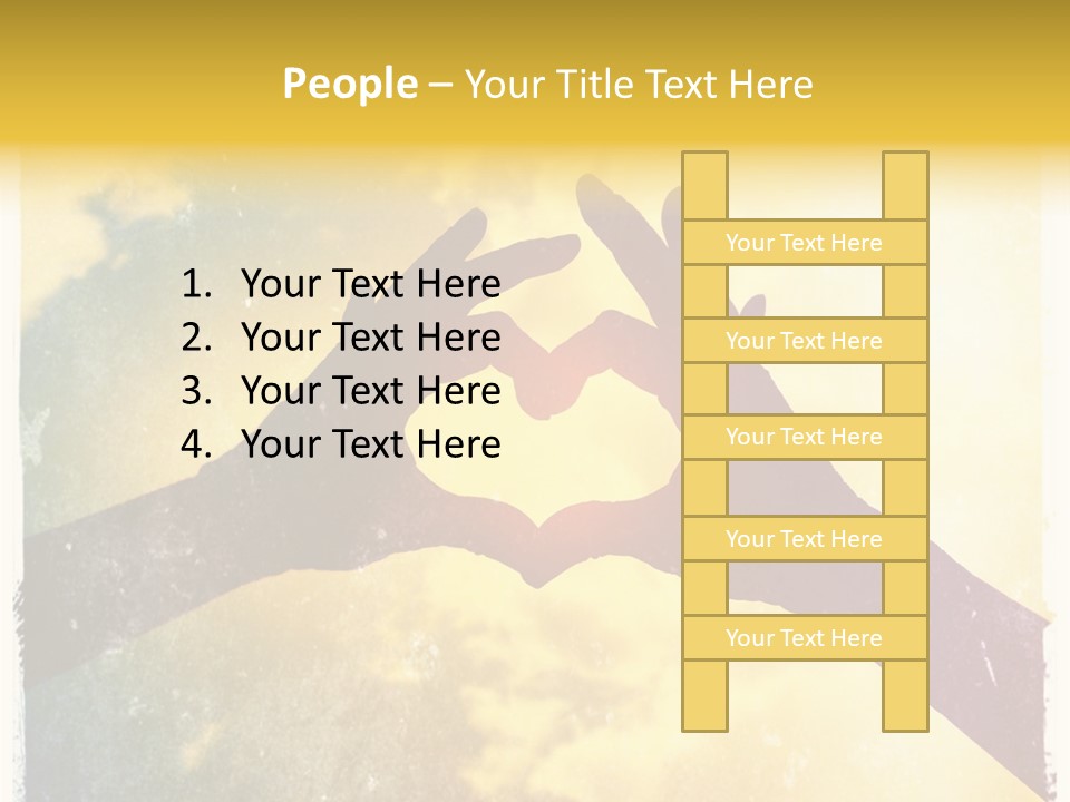 Sad Daughter Old PowerPoint Template