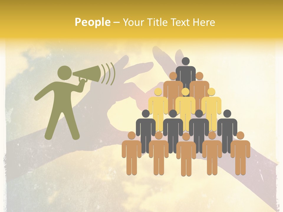 Sad Daughter Old PowerPoint Template