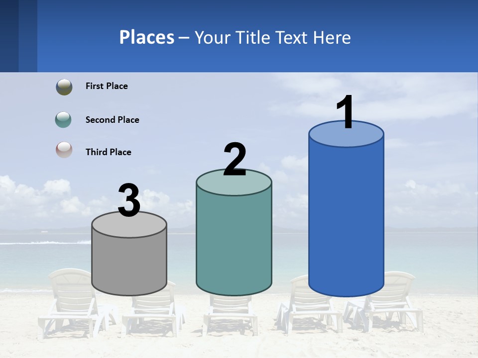 Single Coastal Sea PowerPoint Template