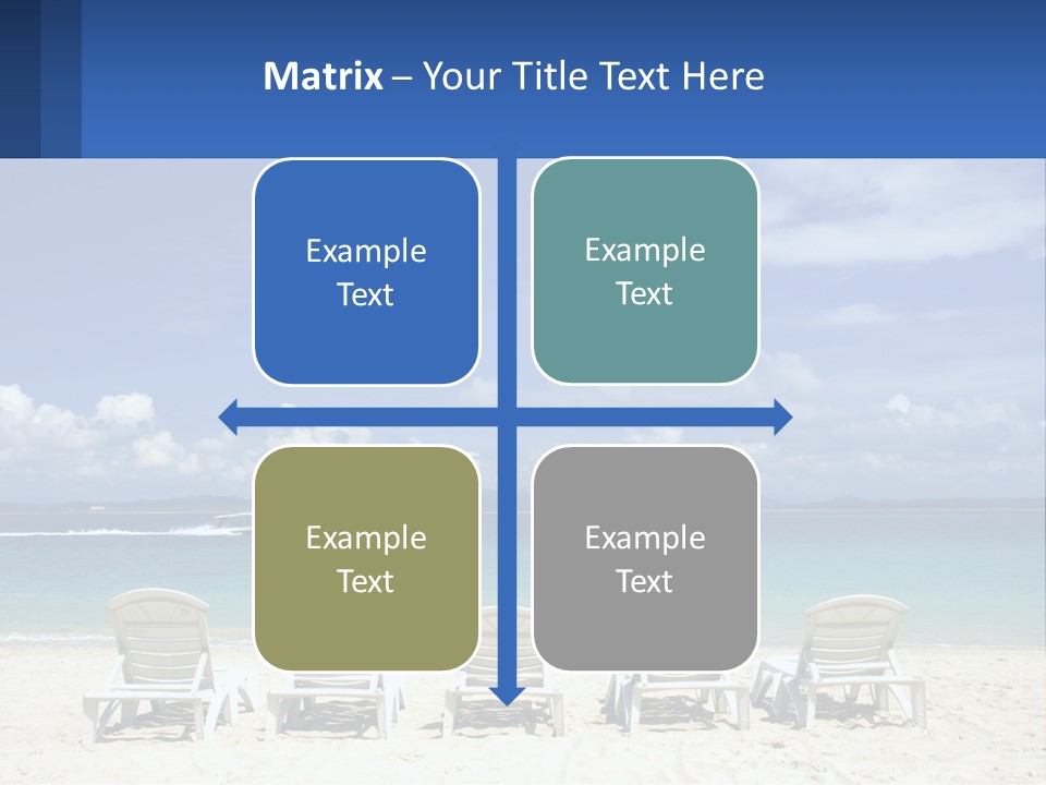 Single Coastal Sea PowerPoint Template