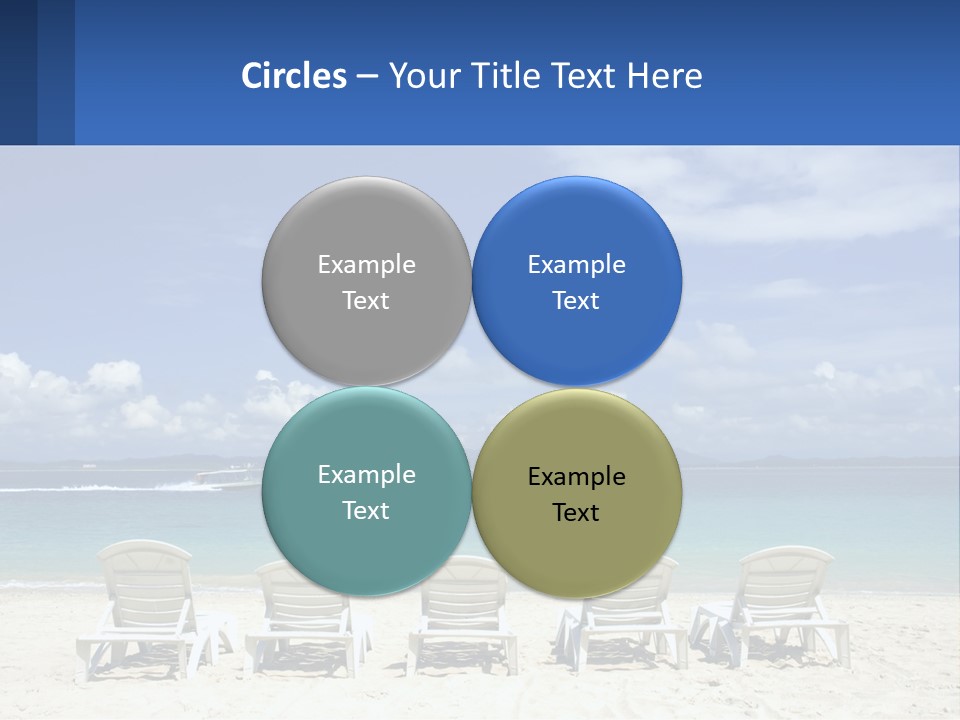 Single Coastal Sea PowerPoint Template