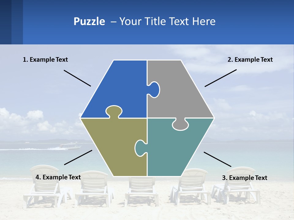 Single Coastal Sea PowerPoint Template