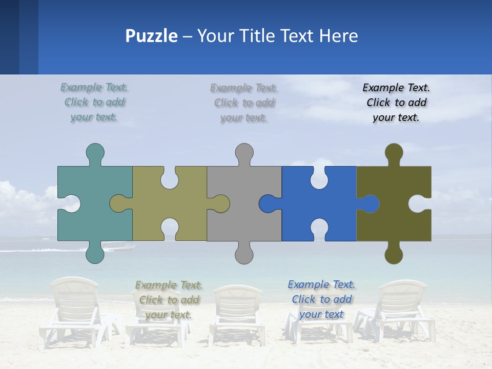 Single Coastal Sea PowerPoint Template