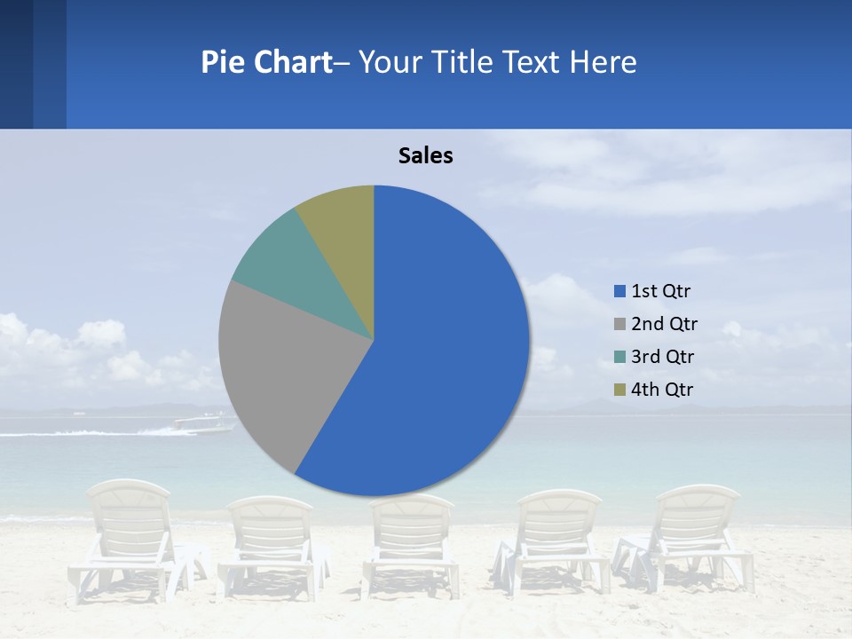 Single Coastal Sea PowerPoint Template
