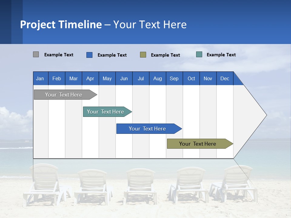 Single Coastal Sea PowerPoint Template