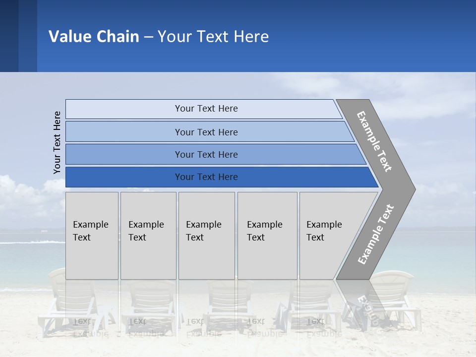 Single Coastal Sea PowerPoint Template