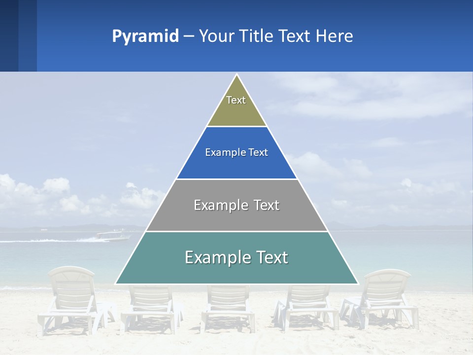 Single Coastal Sea PowerPoint Template