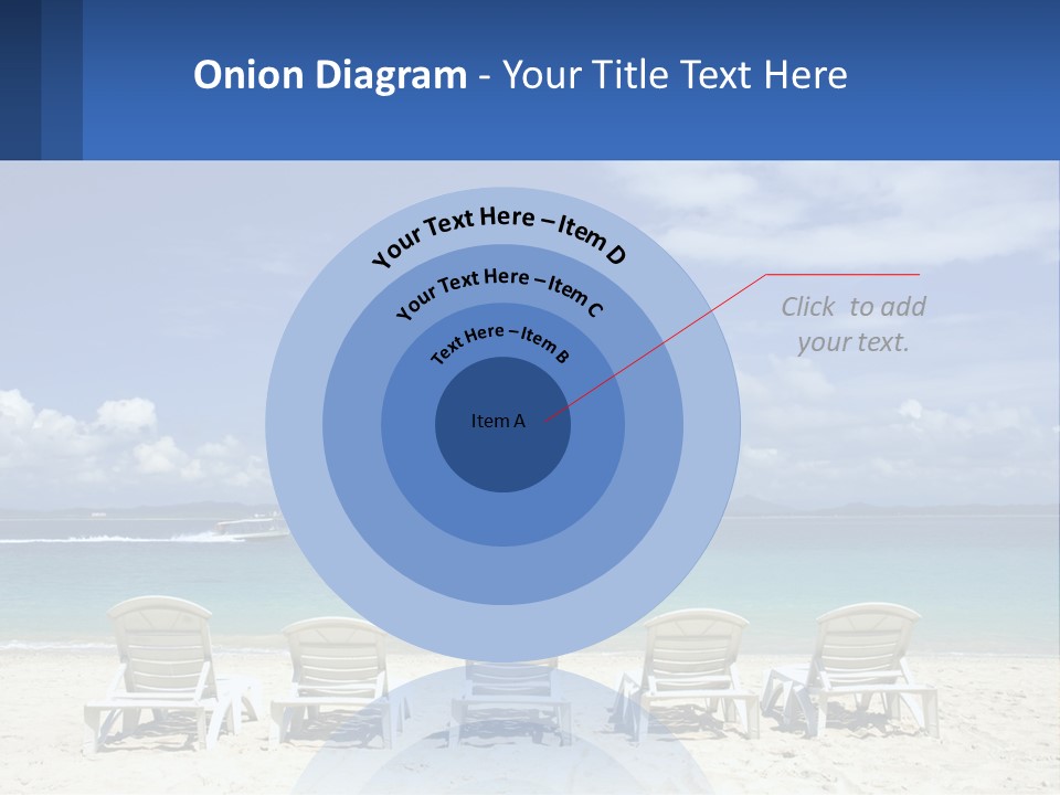 Single Coastal Sea PowerPoint Template
