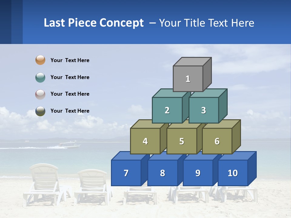 Single Coastal Sea PowerPoint Template