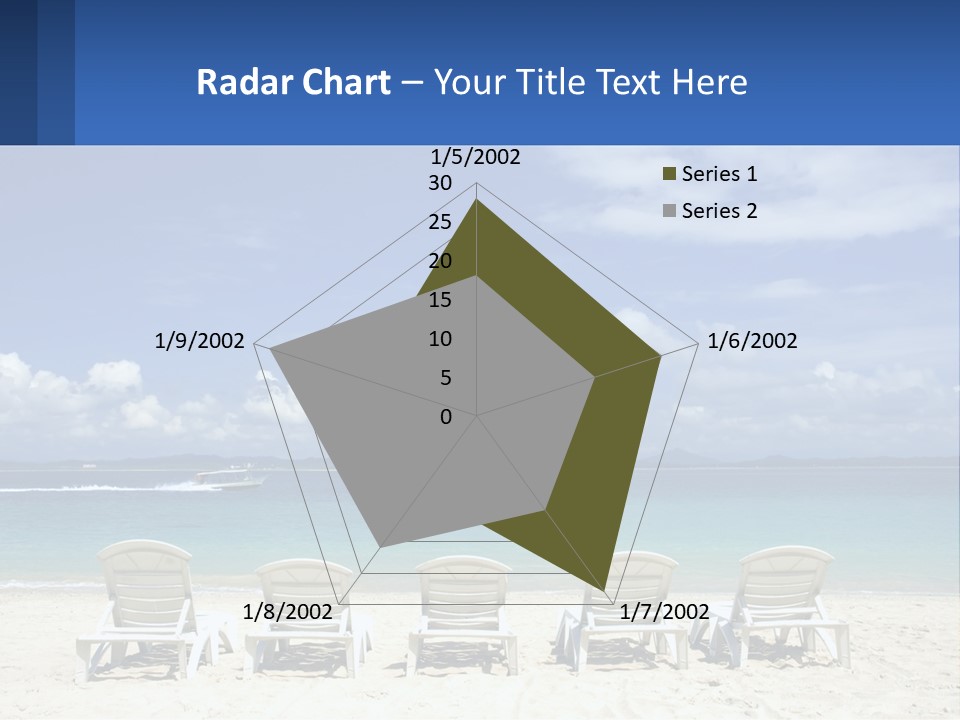 Single Coastal Sea PowerPoint Template