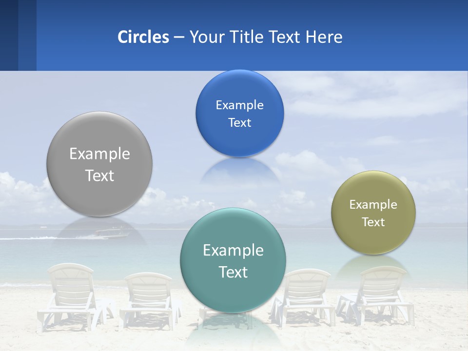 Single Coastal Sea PowerPoint Template