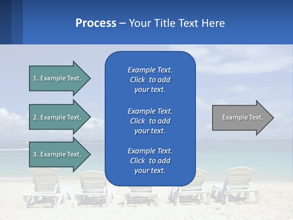 Single Coastal Sea PowerPoint Template