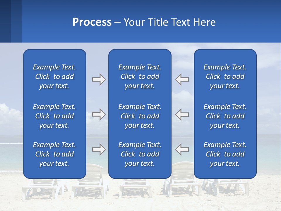 Single Coastal Sea PowerPoint Template