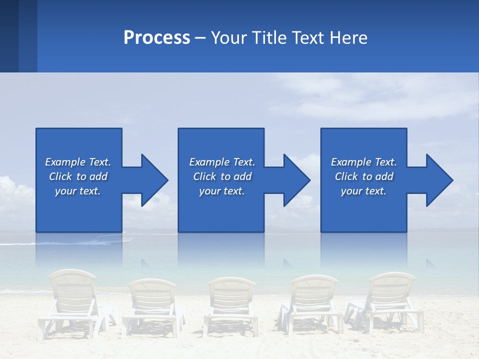 Single Coastal Sea PowerPoint Template