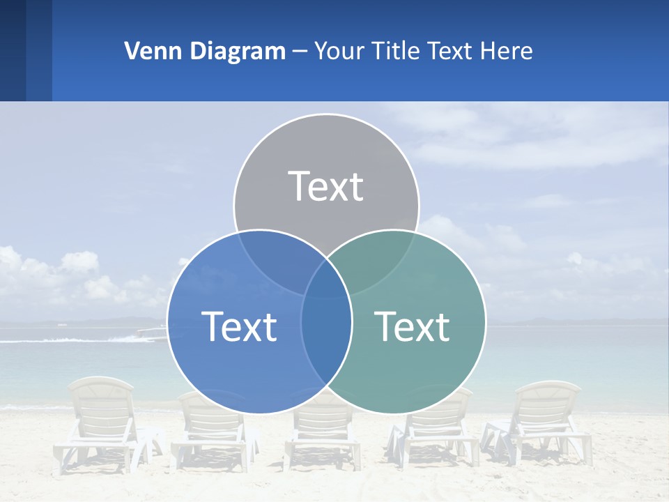 Single Coastal Sea PowerPoint Template